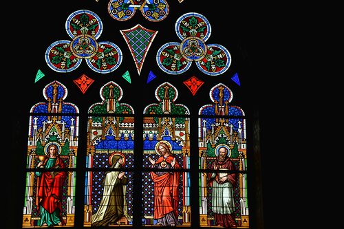 Kirchenfenster in der Pfarrkirche Weiler / Katholische Kirche Vorarlberg / Veronika Fehle Fotocredit: Katholische Kirche Vorarlberg / Veronika Fehle